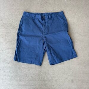 MOUNTAIN HARDWEAR Size 36 Mens blue Cotton Blend Stretch Chino Shorts 330